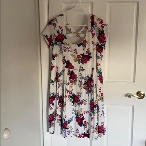 Floral Skater Dress